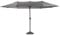 Leco Oval-Schirm, 2.70 x 4.60 m, anthrazit