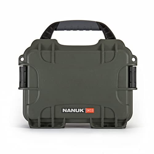 Nanuk 903 Wasserdichter Hartschalenkoffer leer - Olive