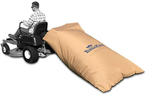 TerraKing 54 KubikFT XL Laubsack - 381 cm Öffnung - für 3 Beutel Materialsammelsysteme - Aufsitzrasenmäher - Robustes Material - Fast & Easy Leaf Collection [ST95033]