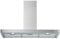 PKM Wandhaube 9004W | Dunstabzugshaube | 90cm Breite | Edelstahl | 3 Leistungsstufen | LED Beleuchtung | Abluft | Umluft