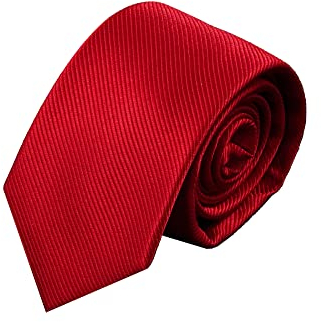PB Pietro Baldini Krawatte für Herren aus 100% Seide - handgefertigt in Italien - 150 x 7 cm - rot
