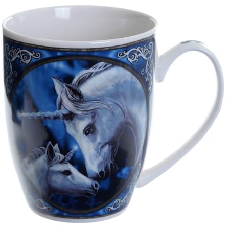 Puckator Lisa Parker The Sacred Love Unicorn Porcelain Mug - Funny Home Accessories - Cute Gifts for Girlfriend - Large Mugs for Men Women Hot Drinks - Cute Cups Presents - Secret Santa Gift Cup Set