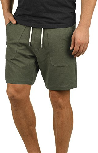 Blend Mulker Herren Sweatshorts Kurze Hose Jogginghose mit Kordel Regular Fit, Größe:XL, Farbe:Ivy Green (77026)