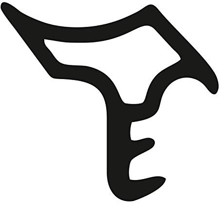 Türdichtung Stahlzargendichtung Z-501 Grau 5 Meter Zargendichtung Tür Zimmertürdichtung