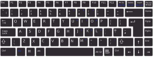 Laptop Keyboard Printed Edible Icing, Wafer or Wafer Card Cake Topper Personalised Cake Decoration aprrox 9 x 3.5 (Wafer Card)
