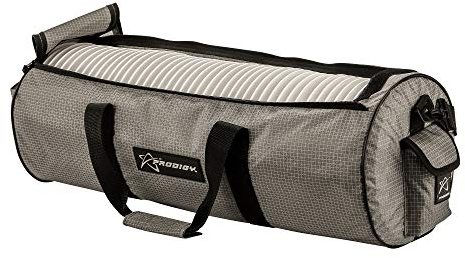 Prodigy Disc Golf Practice Bag V2 - Premium Golf Travel Bag and Golf Accessories - Lightweight Disc Golf Bag with Water Bottle Holder - Holds Up to 45 Drivers or 30 Putters (Gray)