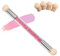 Nail Art Rendering-Werkzeuge Schwamm- undTupfpinsel, Doppelter Kopf Ombre Sponge Stick, Sponge Brush Applikator inkl. 4 Ersatzköpfe, Pigmentpinsel, Pigment Applicator