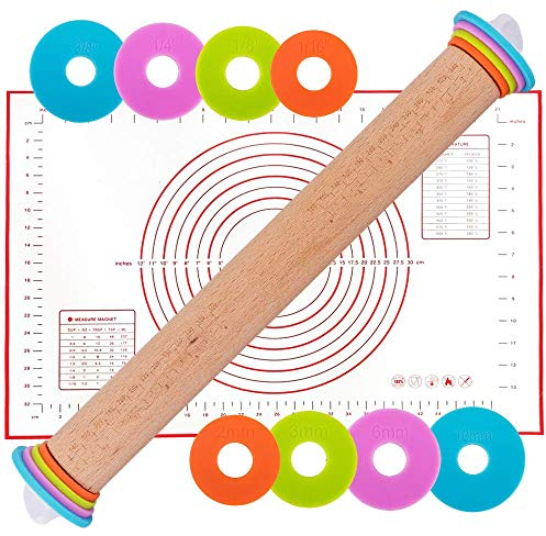 rouleau à pâtisserie1 BOIS réglable