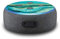 2er Set Folie Cover für intelligenten Smart Speaker Lautsprecher Aufkleber Schutzfolie Skin selbstklebend passgenau Klebefolie für Sprachassistent R137 (Nr. 25 Marmor türkis)