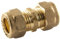 Accesorios de compresión rectos de latón de 10 mm, paquete múltiple de 1, 2 (1)