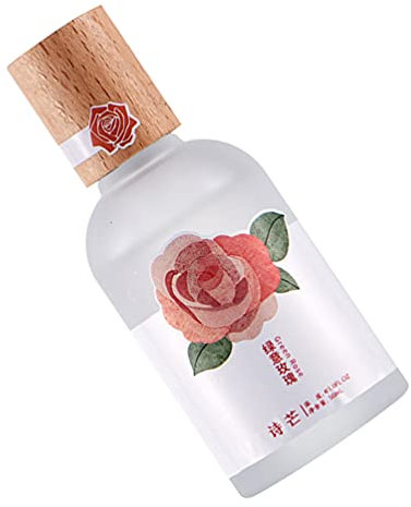Lurrose 1stk Parfüm Körperspray Duft De Toilettenspray Geburtstagsgeschenke Für Mädchen Körperspray Für Mädchen Duftendes Wasser Damendüfte Blumen Rose Flaschenverschluss Aus Holz Fräulein