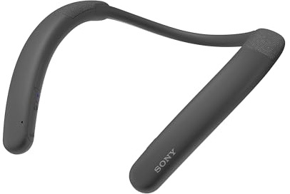 Sony SRS-NB10 Wireless Neckband Bluetooth Speaker Comfortable and Lightweight with Technology to Work from Home, Built-in mic, 20 Hours of Battery Life, and IPX4 Splash-Resistant- Charcoal Gray