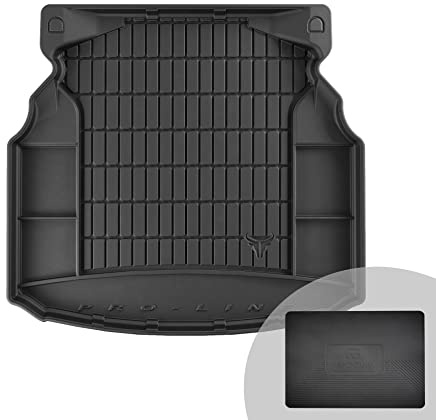 FROGUM ProLine 3D Gummimatte Exklusive Auto Kofferraummatte Kofferraumwanne für Mercedes-Benz C-Klasse W204 2007-2014 | Bequemer Organiser | Die höchsten Kanten