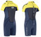 Osprey Origin 3mm Wetsuit, Kids Shortie Summer Wetsuit, Boys and Girls Short Sleeve Wetsuit Neoprene, S, Yellow