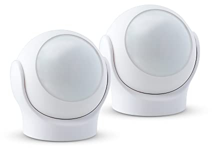 METRONIC Détecteur Mouvement Zigbee (Lot de 2), sans Fil, 7m, 150°, Notification Smartphone, Fixation Adhésive/Vissée, Économie Énergie, Compatible Tuya - 495725
