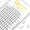 QUEWEL Premade Fan Volume Lash Extensions 5D 0.10D 12mm Russian Pre Made Fan Lashes | 3D 4D 5D 6D 0.07/0.10 C/D Curl 8-15mm | Long Lasting | Easy Application（5D 0.10D 12mm）