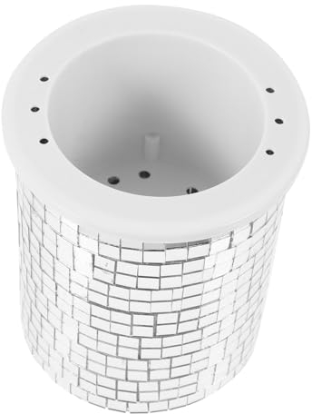 CAXUSD Pot De Disco Conteneur Décoratif pour Plantes Organisateur De Bureau Élégant pour Décoration Intérieure Et Extérieure