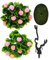 Warmhm künstliche Früchte Wohnkultur Bürodekoration künstlicher Obstbaum Feng-Shui-Ornament Pflanzen Gründekor simulierter Obstbaum gefälschte Obstbaumdekore Haushalt Dekorationen Bonsai