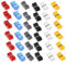 Fader Caps, Faderknopf, Fader Knöpfe, Slider Caps, Mixer Push Keycap, Slider Fader Kappe, Ersatz Fader Knopf Kappe, für DJ Mixer die Lautstärkeregelung der Gitarrenkonsole, Bunte, 36PCS