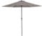 ACAZA Parasol droit en aluminium, 300 cm diamètre, Taupe