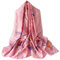 FAIRYGATE Stola Damen Festlich 180 x 90 cm Seidenschal Seide Schals Leicht Bandana Mehrfarbig Schal Sommer Tuch Herbst Seidentuch Schleiertuch Kopftuch Haarschal 44054