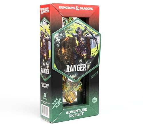 D&D Adventure Dice (Ranger Class: Green)