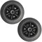 Roues de gril à barbecue moulées | roues de gril rouleaux de remplacement 2pcs roues de chaleur et d'usure roue de barbe à utiliser facile à utiliser des roues de remplacement pour les fournitures de