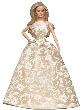 Hallmark Keepsake Christmas Ornament 2025, 2025 Holiday Barbie, Gifts for Barbie Fans