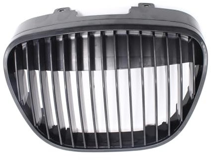Nonuiny para Seat para Ibiza para Cordoba Tipo 6L 2002-2009 Parrilla Delantera Central Sin Distintivos Rejilla Parachoques Cubierta Rejillas Color Negro Mate Rejillas Delanteras