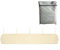 Copertura impermeabile a baldacchino – 6 m – tenda mobile – mezza cassetta – tenda autoportante – protezione esterna – beige – durevole e resistente alle intemperie – confezione da 2