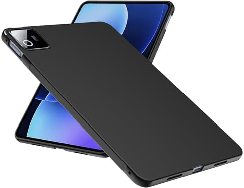 WFTE Hülle für Xiaomi Pad 8/8 Pro Handyhülle [Ultra Dünn] [Kratzfest] [Passgenau Dünn Matt] Premium TPU Silikon Case Schutzhülle Weiche Staubabweisend Hülle für Xiaomi Pad 8/8 Pro- Schwarz