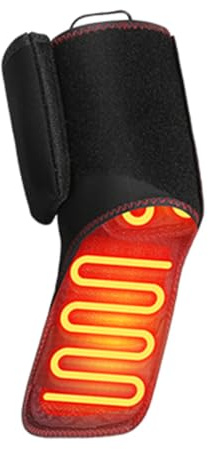 Ankle Support–Far Infrared Electric Heater | Ankle Sprain & Joint Care,Ligament Injury,USB Heating,Home/Office/Outdoor Use,Cold Resistance,Unisex,Black