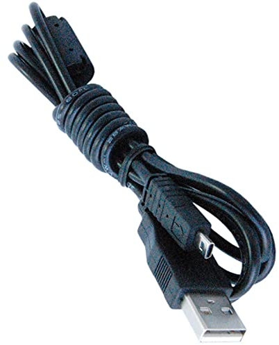 HQRP Câble/Cordon USB pour Appareil Photo numérique Nikon UC-E6 / UCE6 / COOLPIX L100 / D5000 / L110 / L120 / L19 / L20 + HQRP Protecteur d'ecran LCD