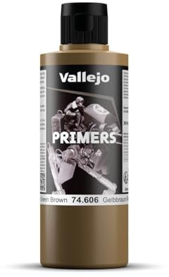 Vallejo Model Color 200 ml Polyurethane Primer - German Green Brown
