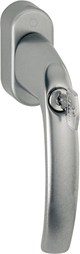 HOPPE Fenstergriff Atlanta 0530S/US952 ST=35mm N=10mm M5x50 abschl. F9