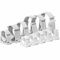 Rohr Klemmschellen100 Stück Rohrschellen Schellen Klemme M16 M18 M20 M22 M25 M28 M32 (M16) 0,16€/Stück