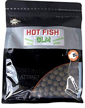 Dynamite Baits HOT Fish&GLM 1KG 20MM, Braun