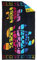 P.K. Collection Strandtuch aus 100% Baumwolle - Strandhandtuch 90x165 cm Frottee Velours - Strandlaken hochwertiger Jacquard Druck (Schildkröte Schwarz) bunt