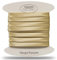 Schöne Satin schrägband - Satin schrägband ideal für raffinierte Abschlüsse sowohl an der Außenseite Ihrer Kreationen als auch zum Abdecken Ihrer Nähte. (Um 5 Meter, Goldene)