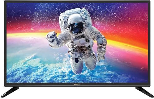 HYUNDAI TV LED 32 Pouces (80cm) - Haute Définition - Triple Tuner - HDMI x2 - USB 2.0 multimédia x2 - Sortie Casque CI+ Sortie coaxiale