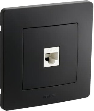 Caly Toma Rj45 Cat6 Negro
