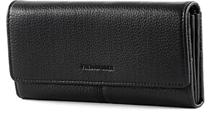 FREDsBRUDER Bandolin Wallet - Damengeldbörse 22cc 19 cm Black