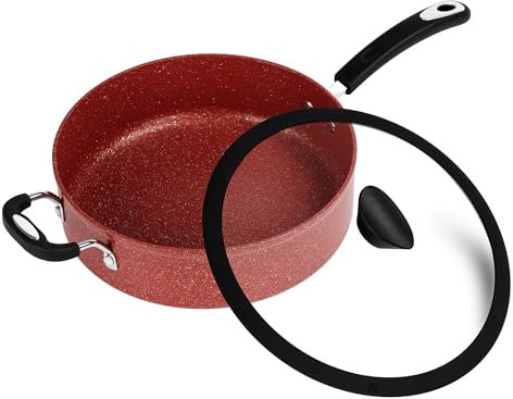 Die All-in-One Stein-Saucenpfanne von Ozeri - 100% APEO, GenX, PFBS, PFOS, PFOA, NMP und NEP-freie deutsche Beschichtung