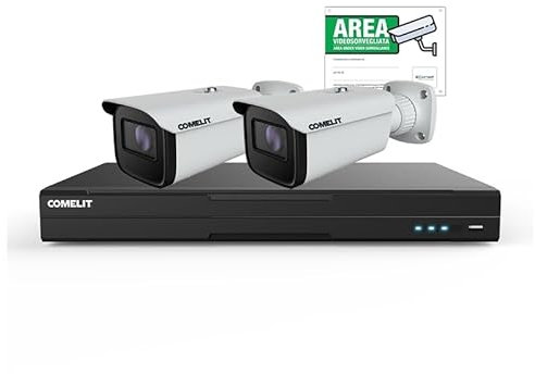 KIT IP IPNVR008N06PA, 2X IPBCA (COMELIT cod. IPKIT008N05PA)