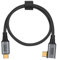 Maxhood Short USB C Right Angle Cable, Type C to Type C, 100W Fast Charge, 40gbps Thunderbolt 4, 8K@60Hz for iPhone, MacBook