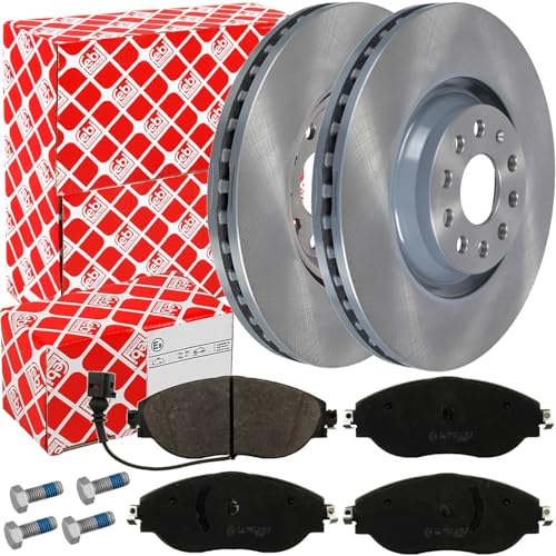 Bremsscheiben Ø340mm + Beläge vorne für A3 S3 8V Golf VII 2.0 R GTI
