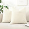 Artscope 2er Set Boucle-Kissenbezügen Einfarbig Wurfkissenbezug Moderne Dekokissen Kissenhülle Set Kissen Fall für Sofa Auto Schlafzimmer Zuhause Dekor 45x45cm, Creme Beige