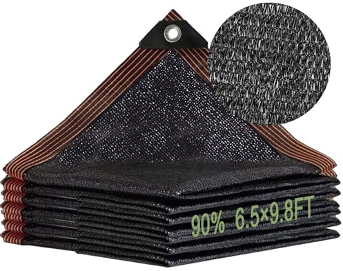 Rete Ombreggiante,2x3M Telo Ombreggiante Occhiellato,90% Panno Ombra con Occhielli,Tessuto Ombreggiante,Panno Ombreggiante,Rete Parasole,per Giardino,Pergola,Piante da Patio,Serra,Pollaio