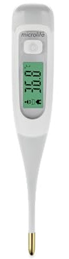Microlife MT 850 Digitales medizinisches Thermometer, 8 Sekunden Sofortiges Ablesen Mund- und Achselthermometer, Nickelfreie Goldspitze für empfindliche Haut, 3-in-1-Fiebermonitor für Erwachsene