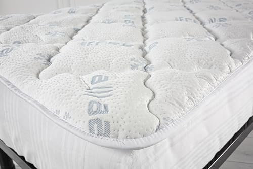 V.I.P. VERY IMPORTANT PILLOW Topper Double Freeze Einzelbett cm 90x200 wendbar, weiß